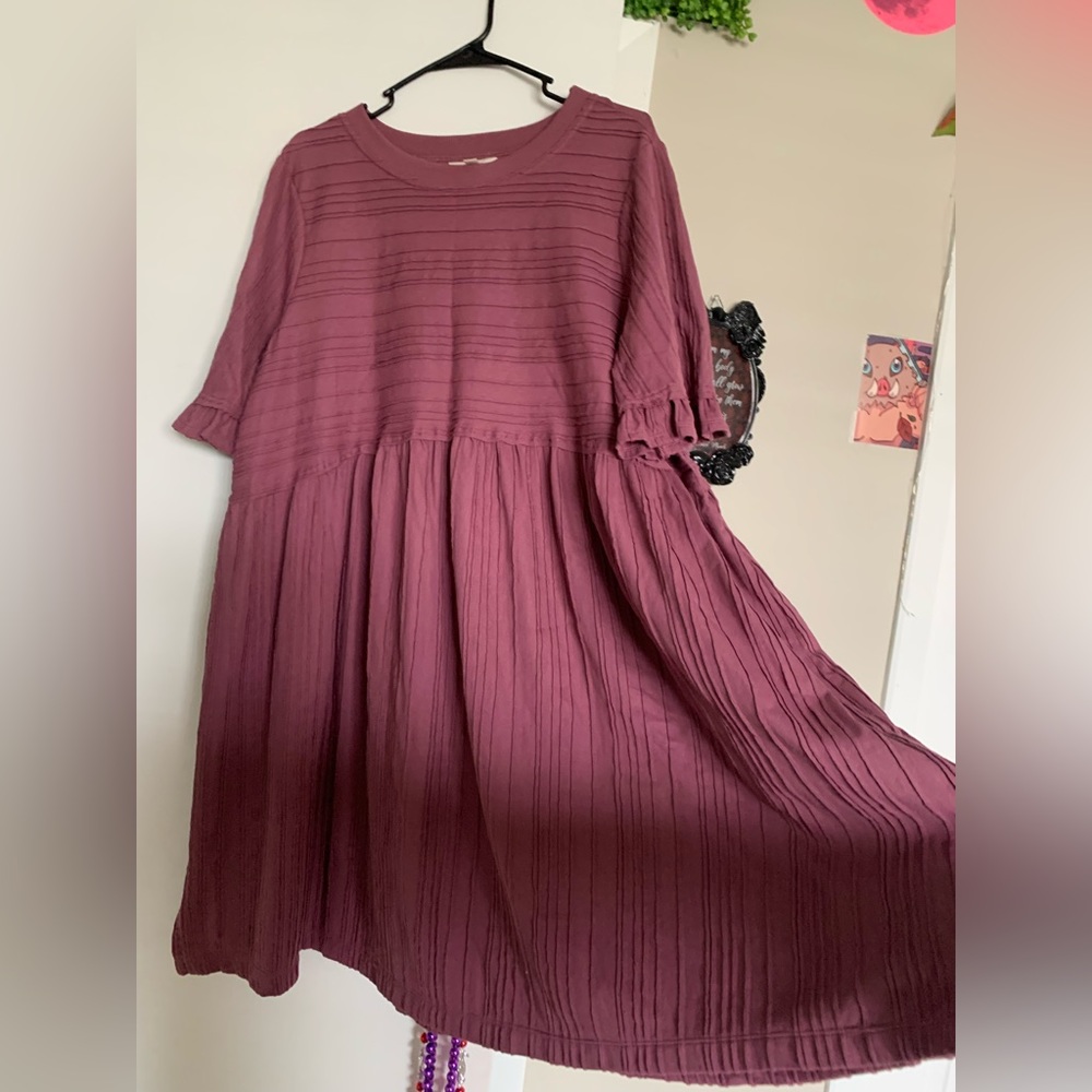 Pretty purple dress by Terra & Sky!